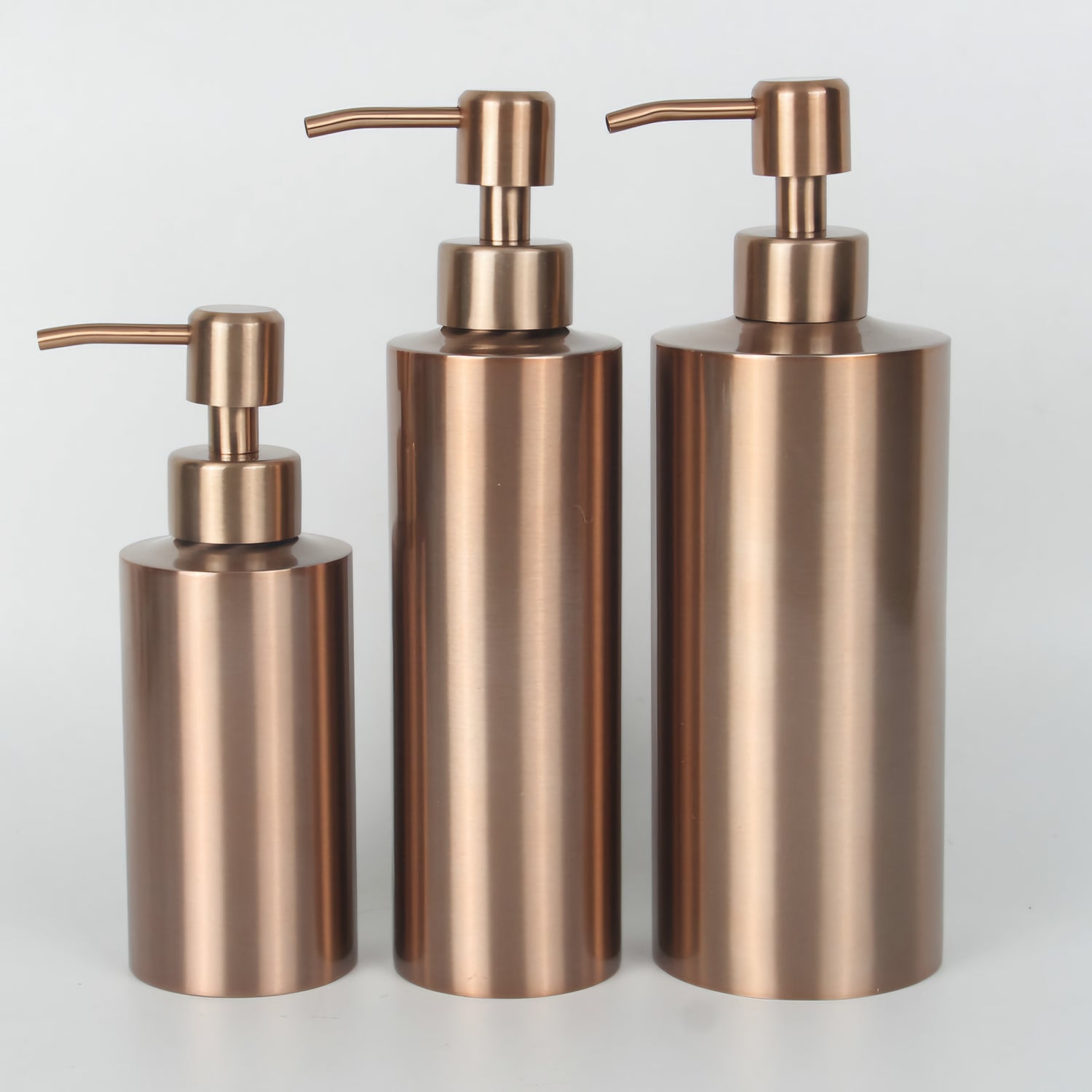 Copper metal Soap Bottle