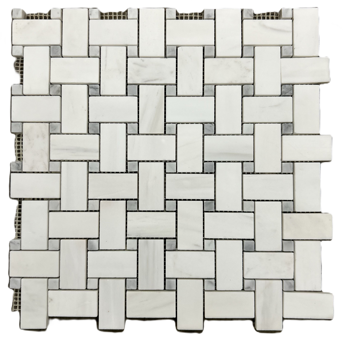 Basket Weave 8mm Marble Backsplashes Floor & Wall Tiles ( 12x12 inch) MG6010