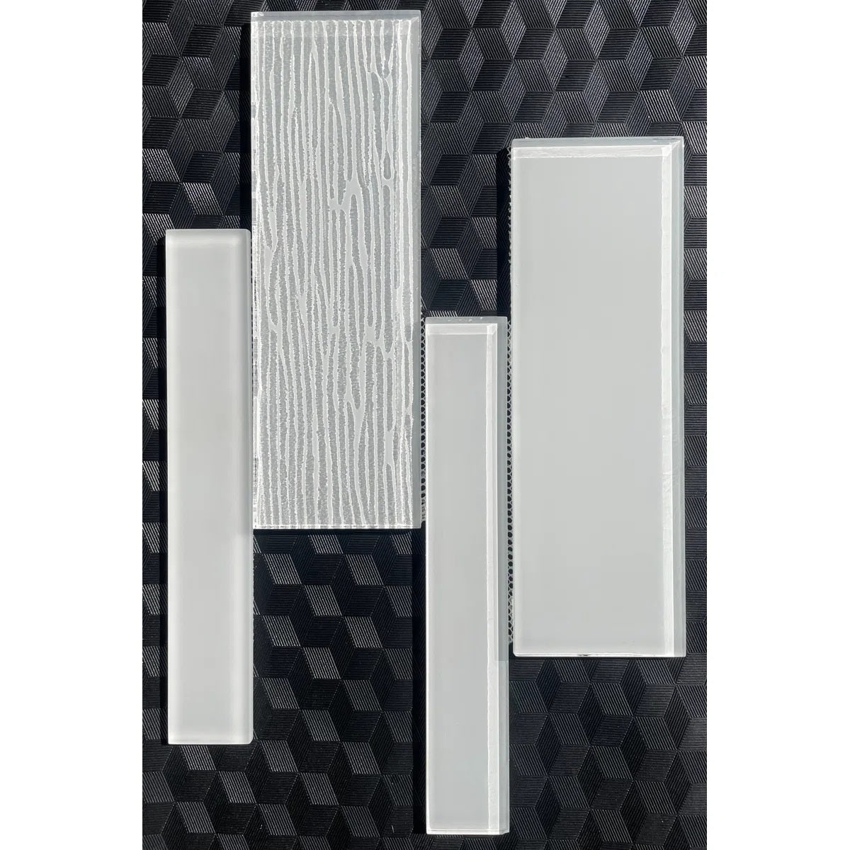 CRYSTAL WHITE GLASS Backsplashes Wall tiles (10x10 inch) R1001